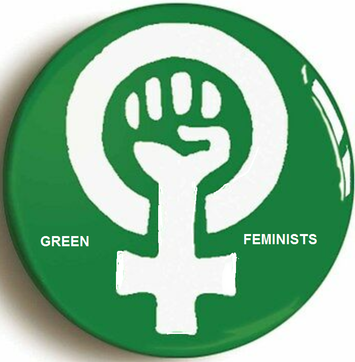 Green Feminists Fist Logo