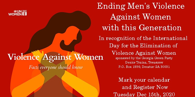 Ending Men's Violence Against Women with this Generation